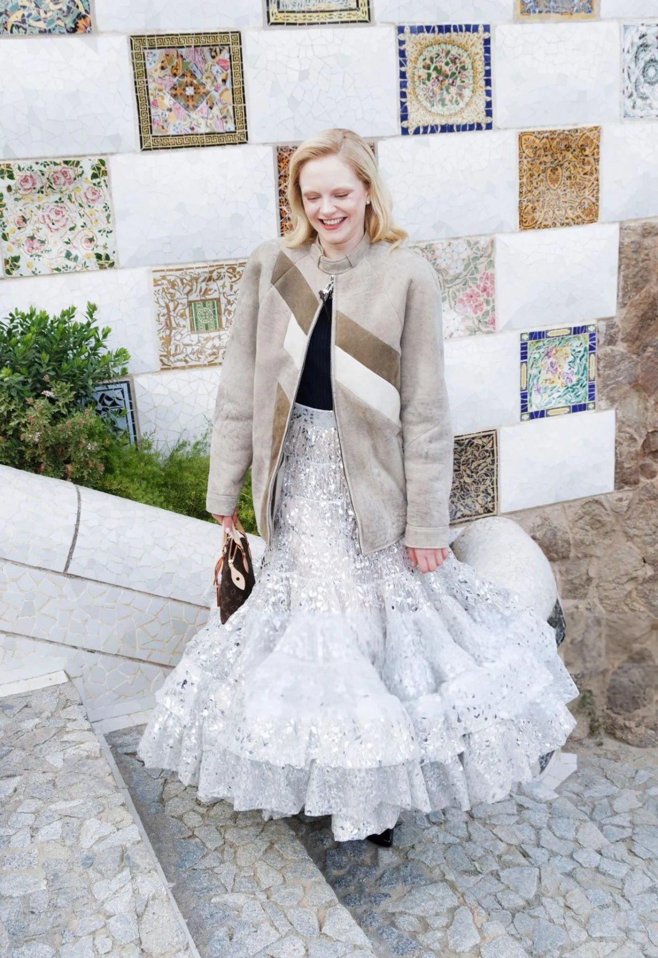 EMMA LAIRD AT LOUIS VUITTON PHOTOCALL FASHION SHOW IN BARCELONA6